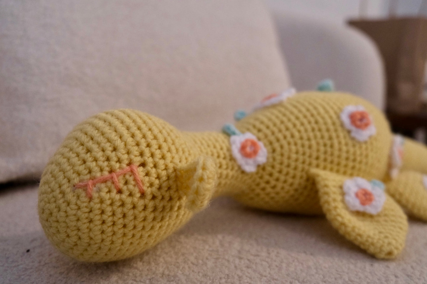 Crochet Blossom the Dino