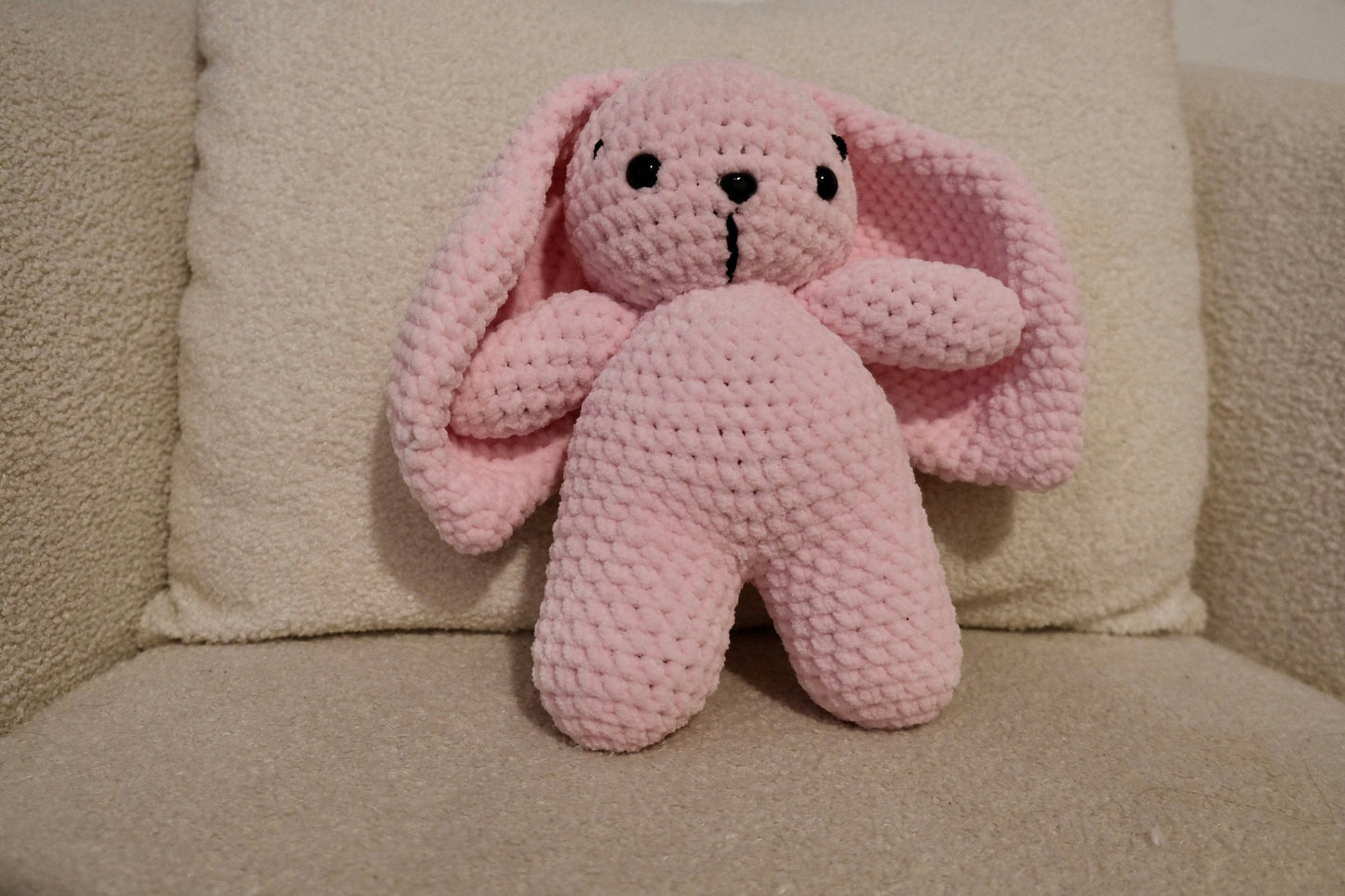 Crochet Pink Bunny