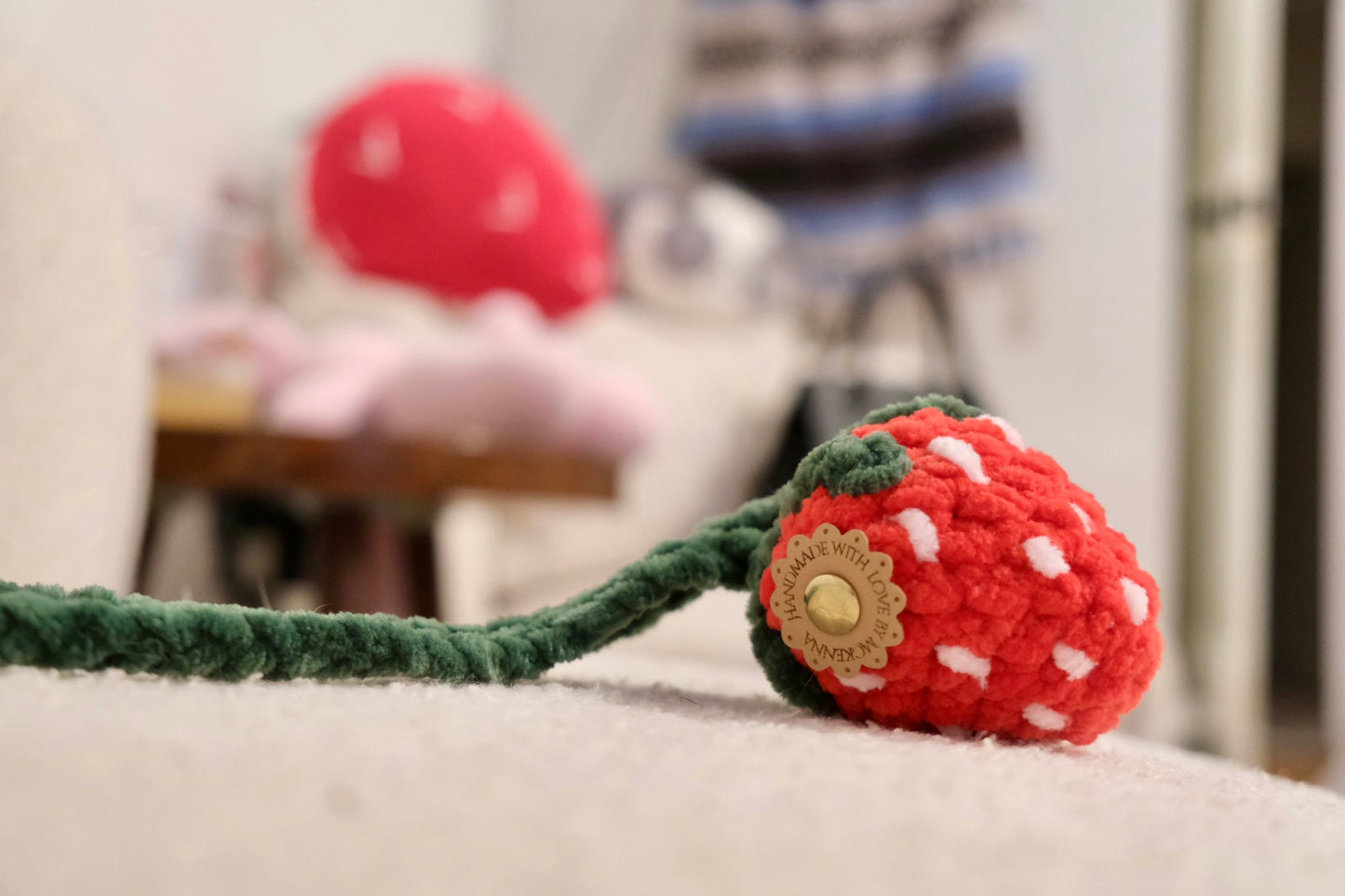 Strawberry Bag Charm