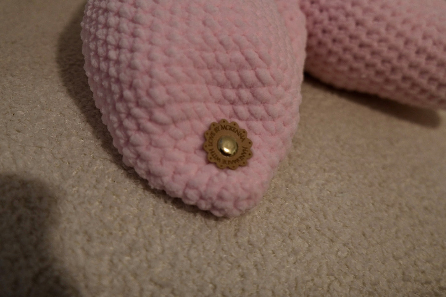 Crochet Pink Bunny