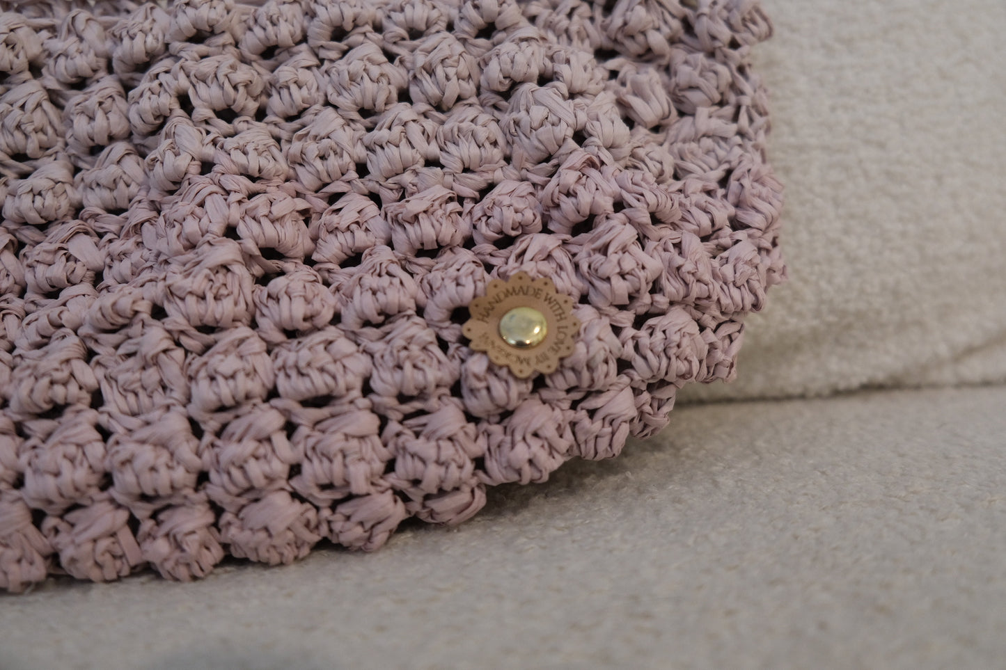 Raffia Bubble Bag