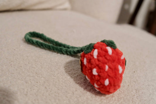 Strawberry Bag Charm